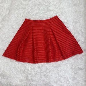 Express Mini Red Skirt(Size 6)